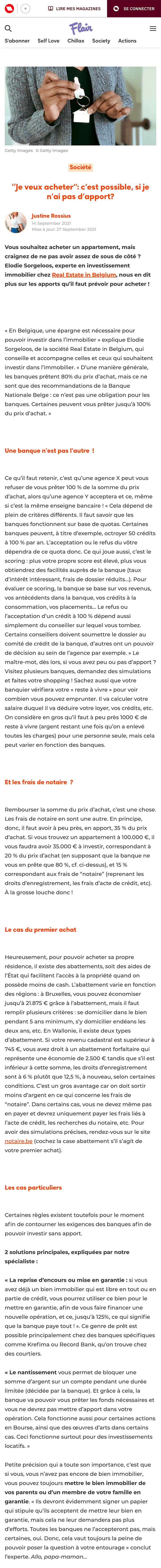 Flair Magazine - Achat immobilier