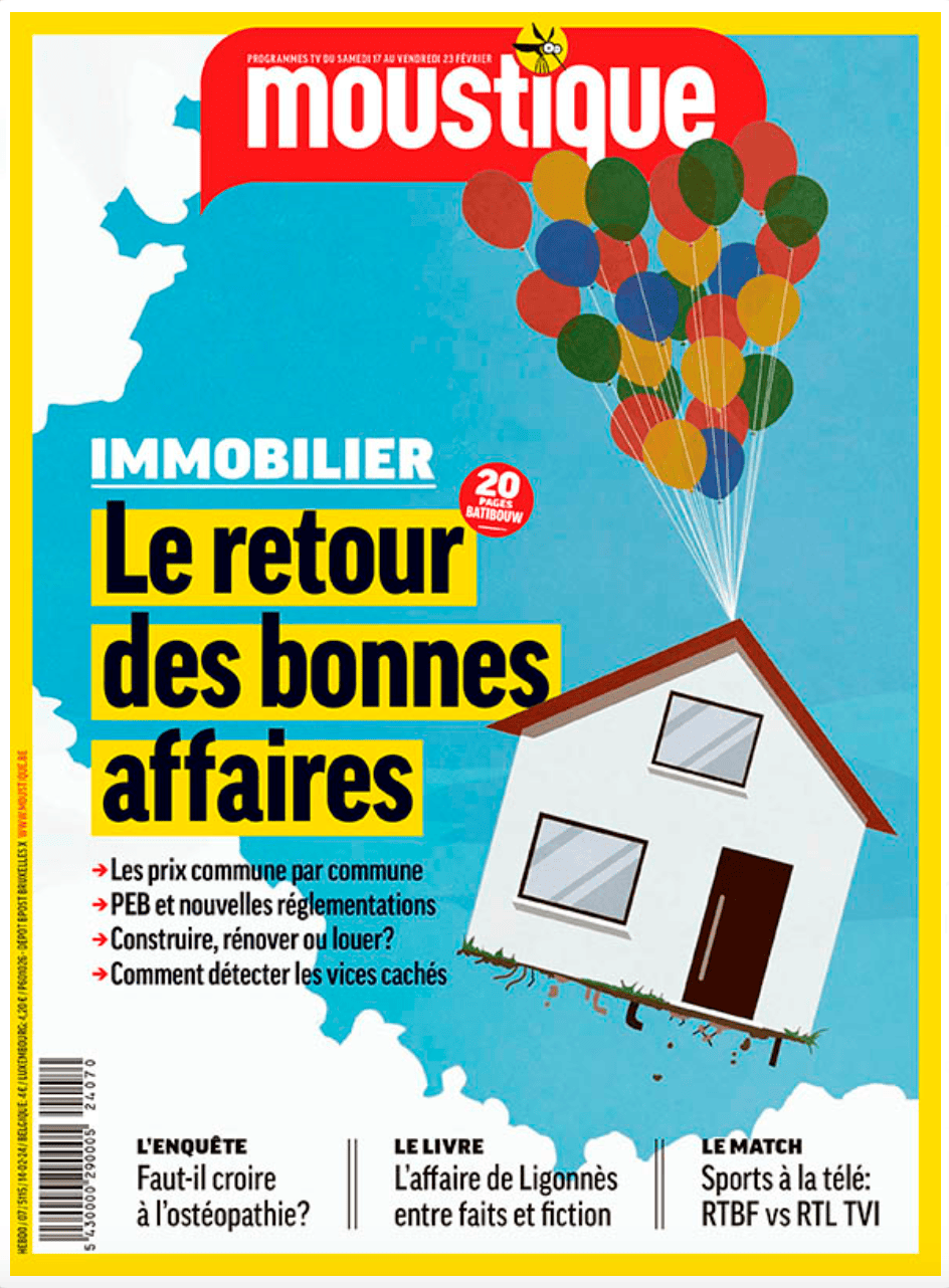 Magazine Moustique - Elodie Sorgeloos